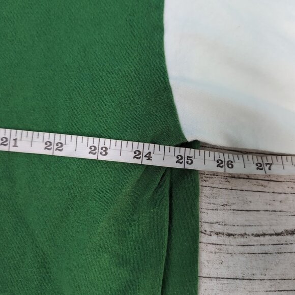 Marithé + François Girbaud graphic t-shirt Green and White Men Size XXL - Picture 6 of 9